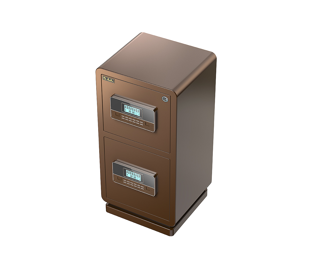 保险箱与保险柜 现代产品设计中的建模与渲染艺术